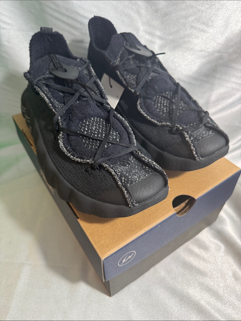 New!🔥 Black fragment design x Nike Mind 002 Flyknit sneaker!🔥 - Picture 4 of 13